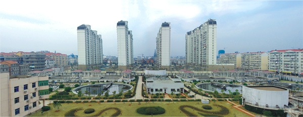 江西最大污水處理廠——南昌朝陽污水處理廠二期工程（省、市優(yōu)良工程，獲滕王閣杯）